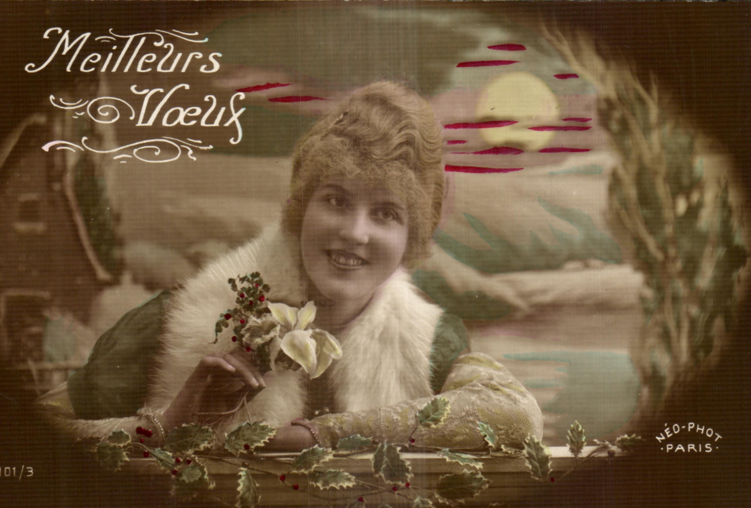 CPA Fantaisie Femme 