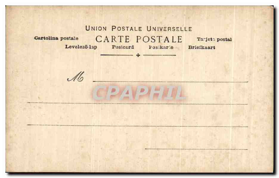 CPA Fantaisie Enfants — Rückseite