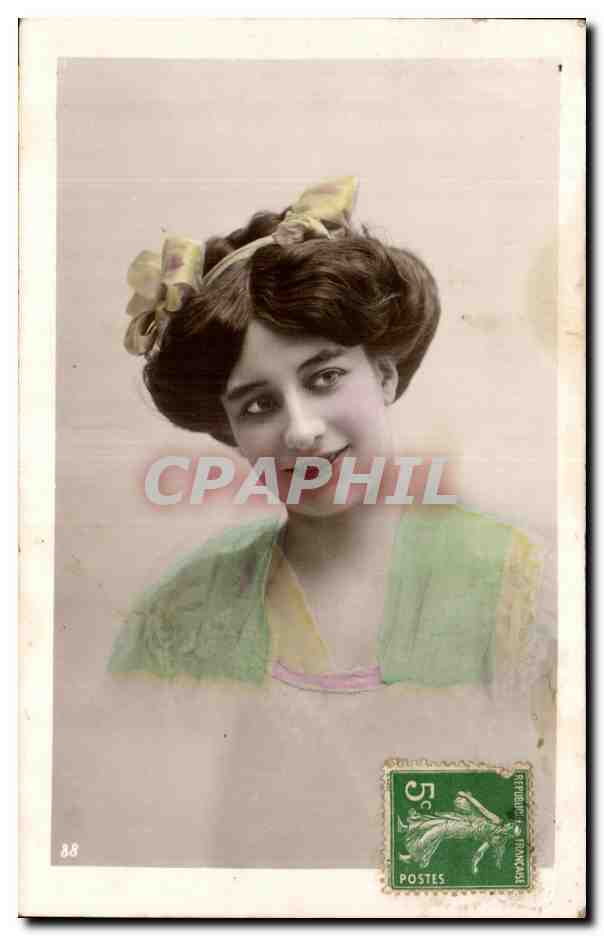 CPA Fantaisie Femme 