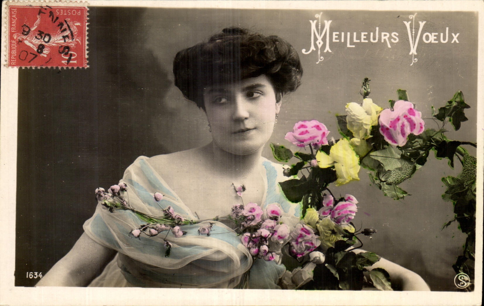 CPA Fantaisie Femme 