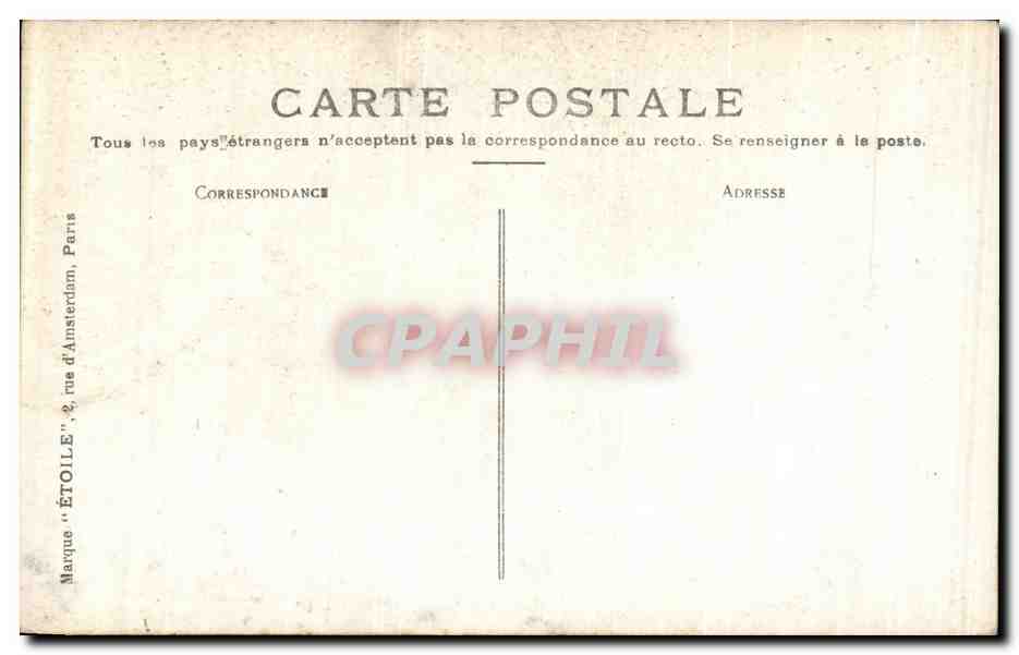 CPA Fantaisie Femme Salon 1908 Ralli Vendeuse de fleurs au Parthenon Grece — Rückseite