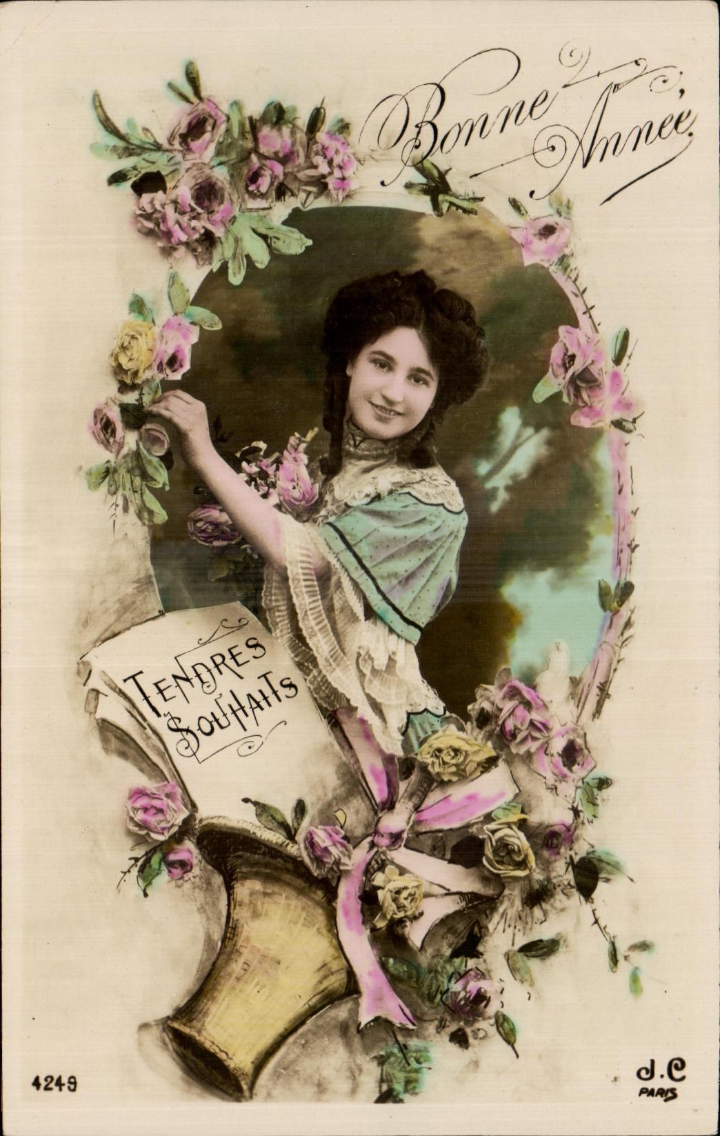 CPA Fantaisie Femme 