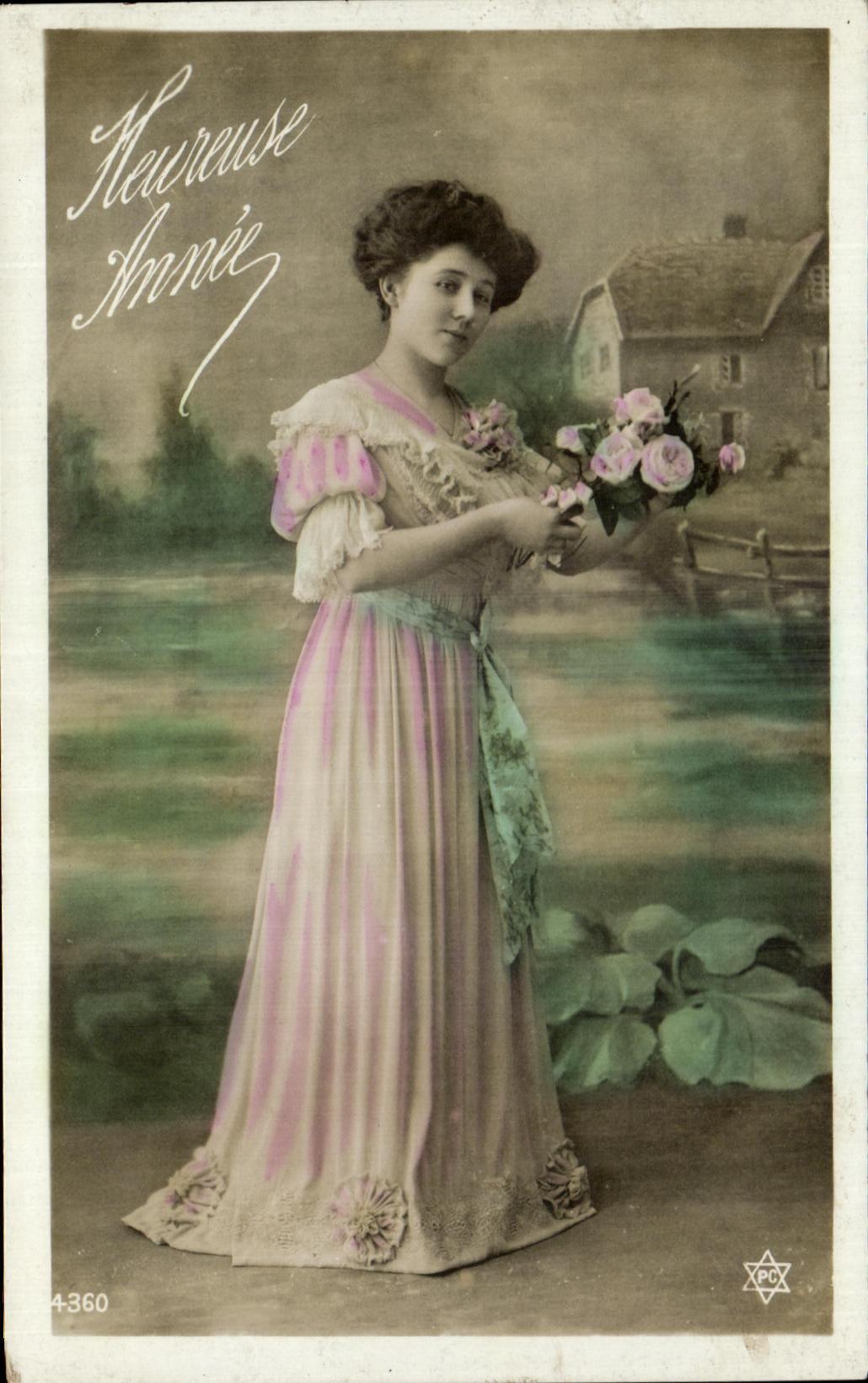 CPA Fantaisie Femme 