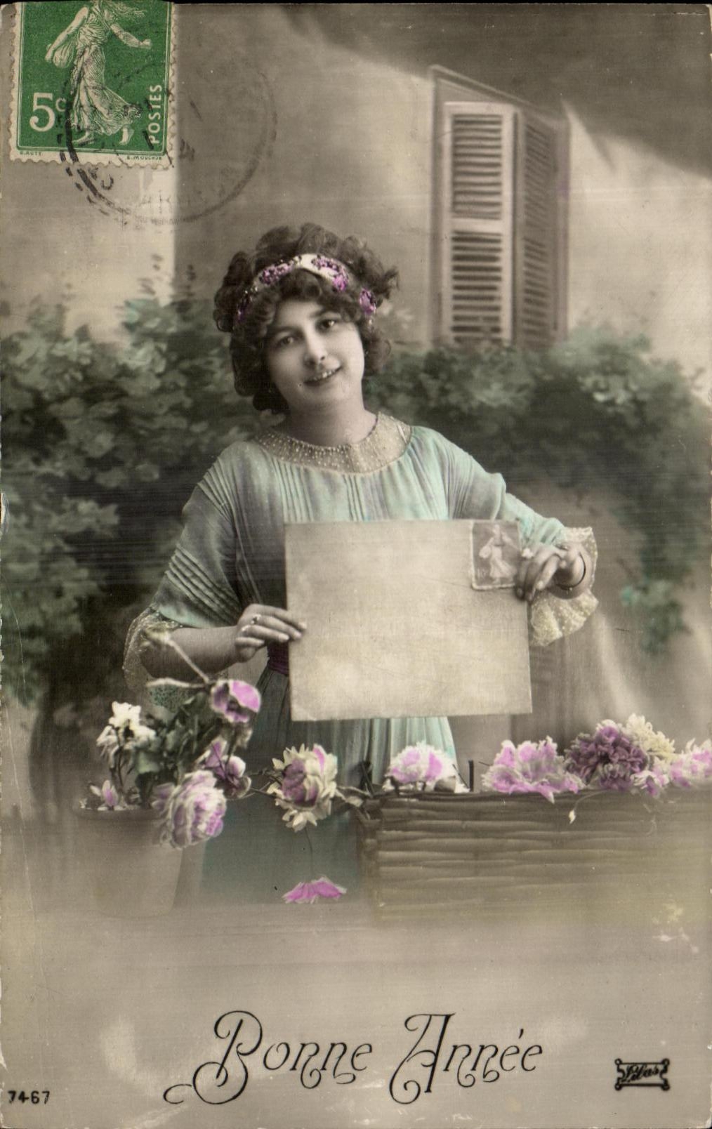 CPA Fantaisie Femme 