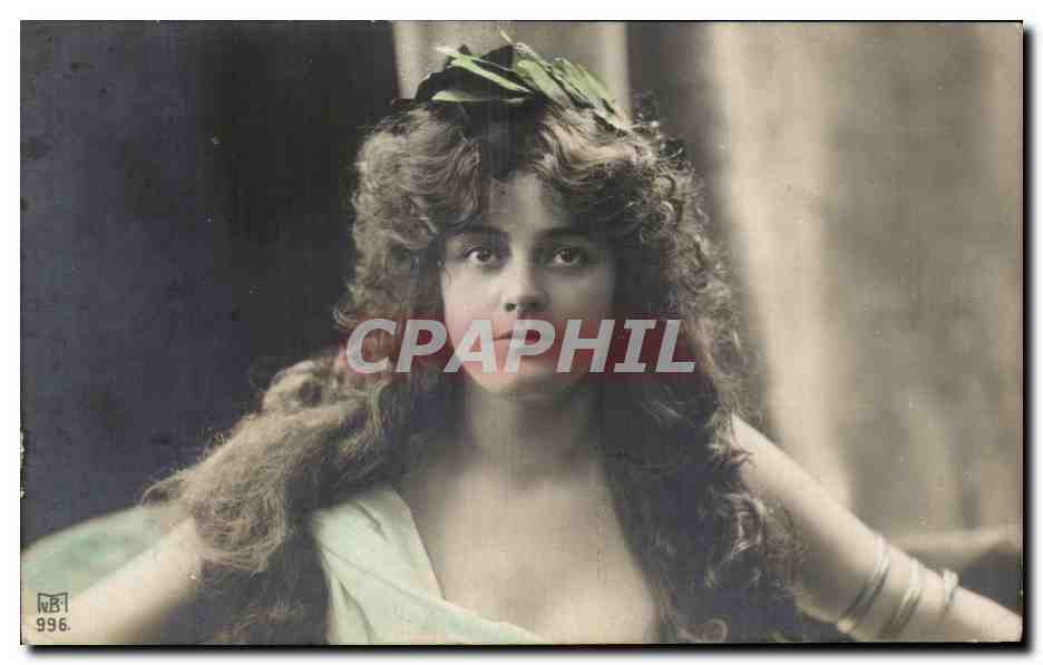 CPA Fantaisie Femme