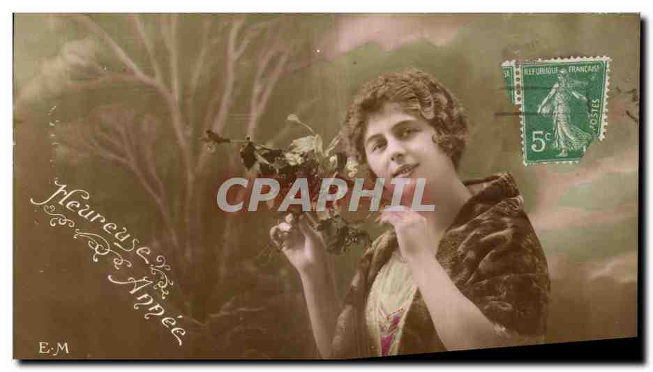 CPA Fantaisie Femme