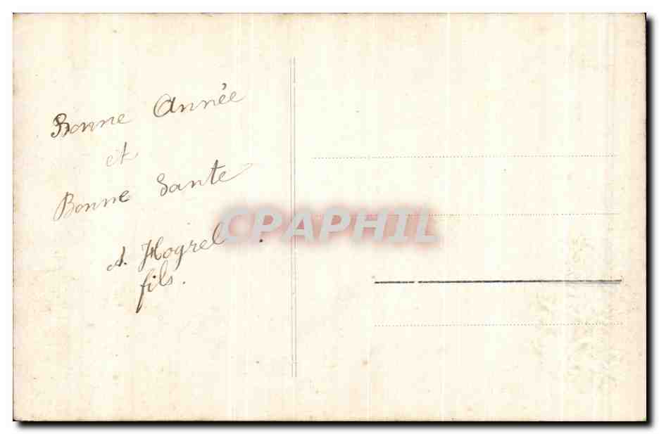 CPA Fantaisie Enfant  — Rückseite