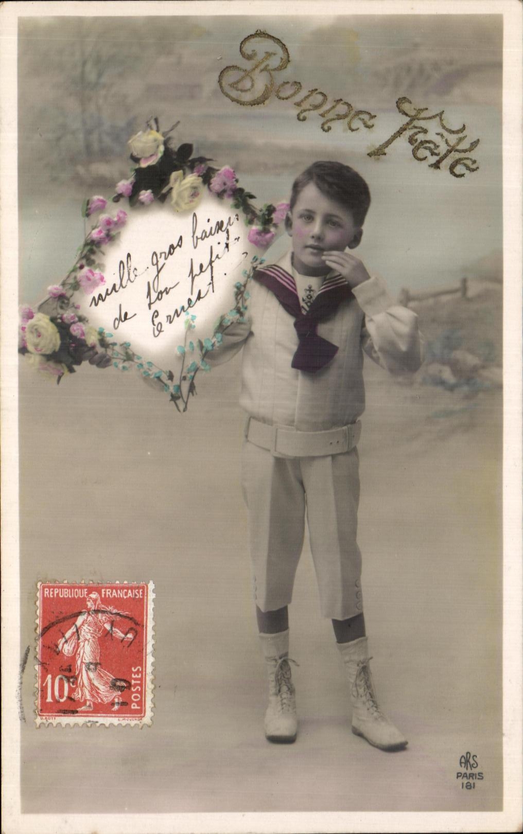 CPA Fantaisie Enfant 