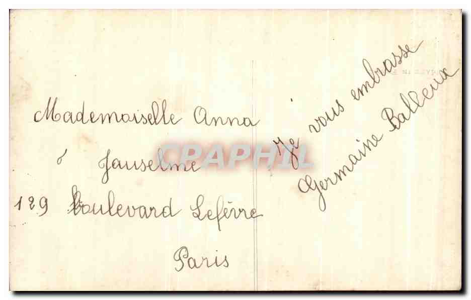 CPA Fantaisie Enfant  — Verso