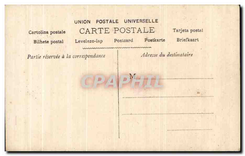 CPA Fantaisie Enfant  — Verso