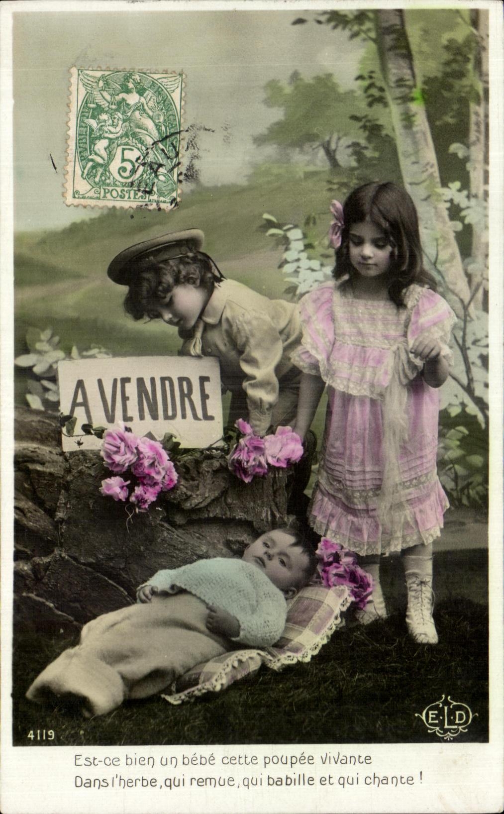 CPA Fantaisie Enfant 