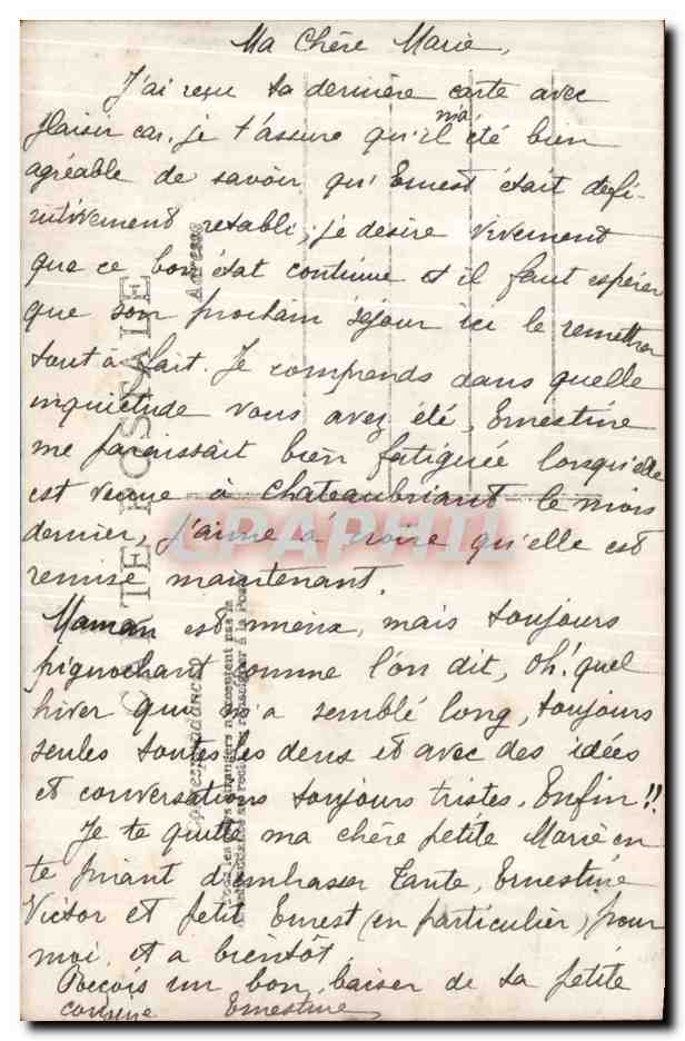 CPA Fantaisie Enfant  — Verso