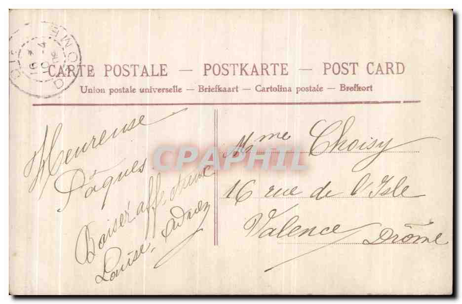 CPA Fantaisie Enfant  — Rückseite
