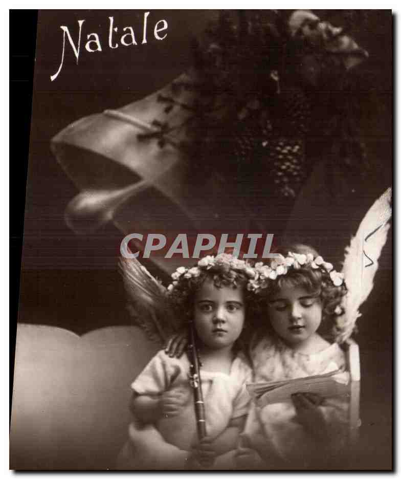 CPA Fantaisie Enfants Anges
