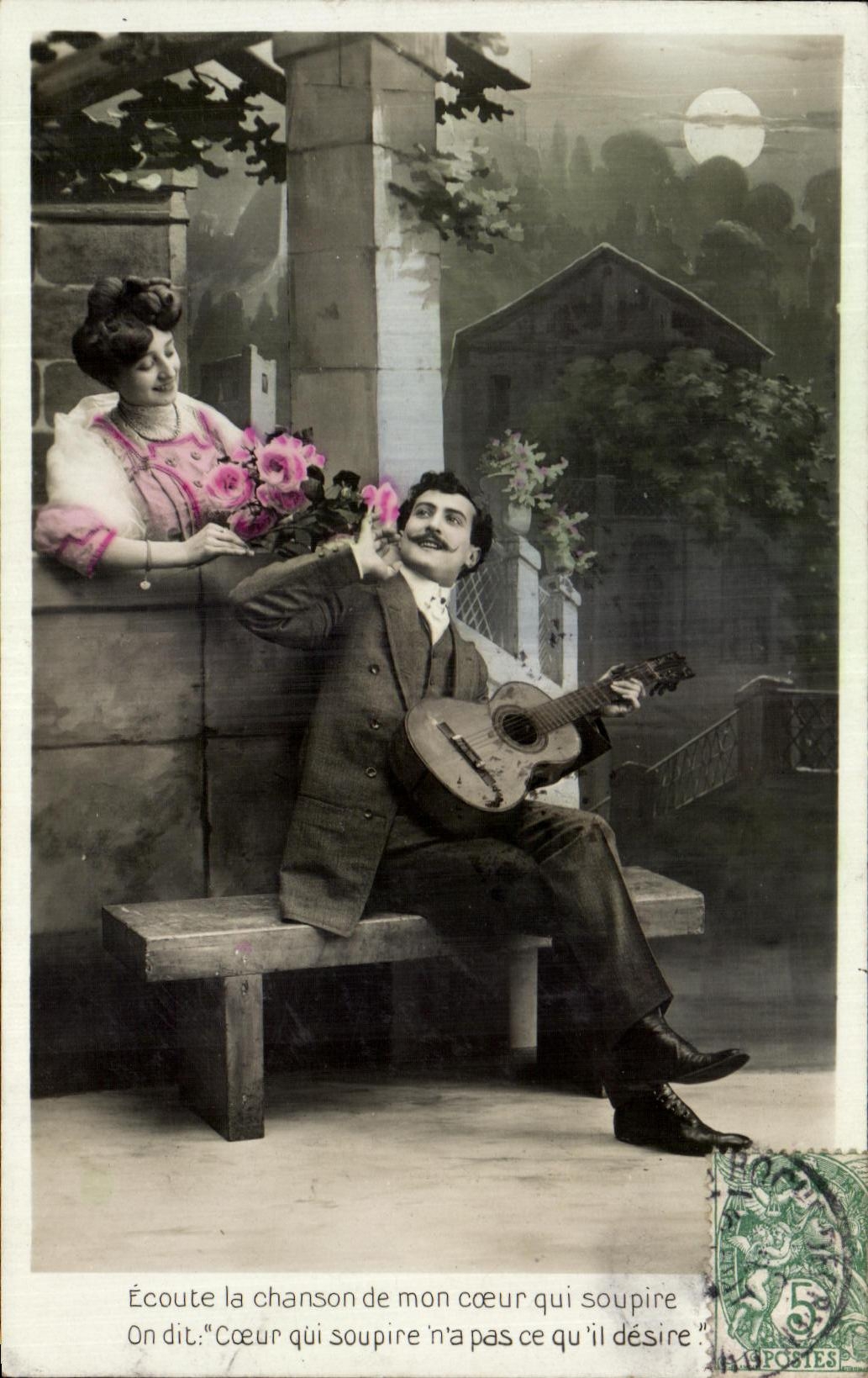 CPA Fantaisie Femme 