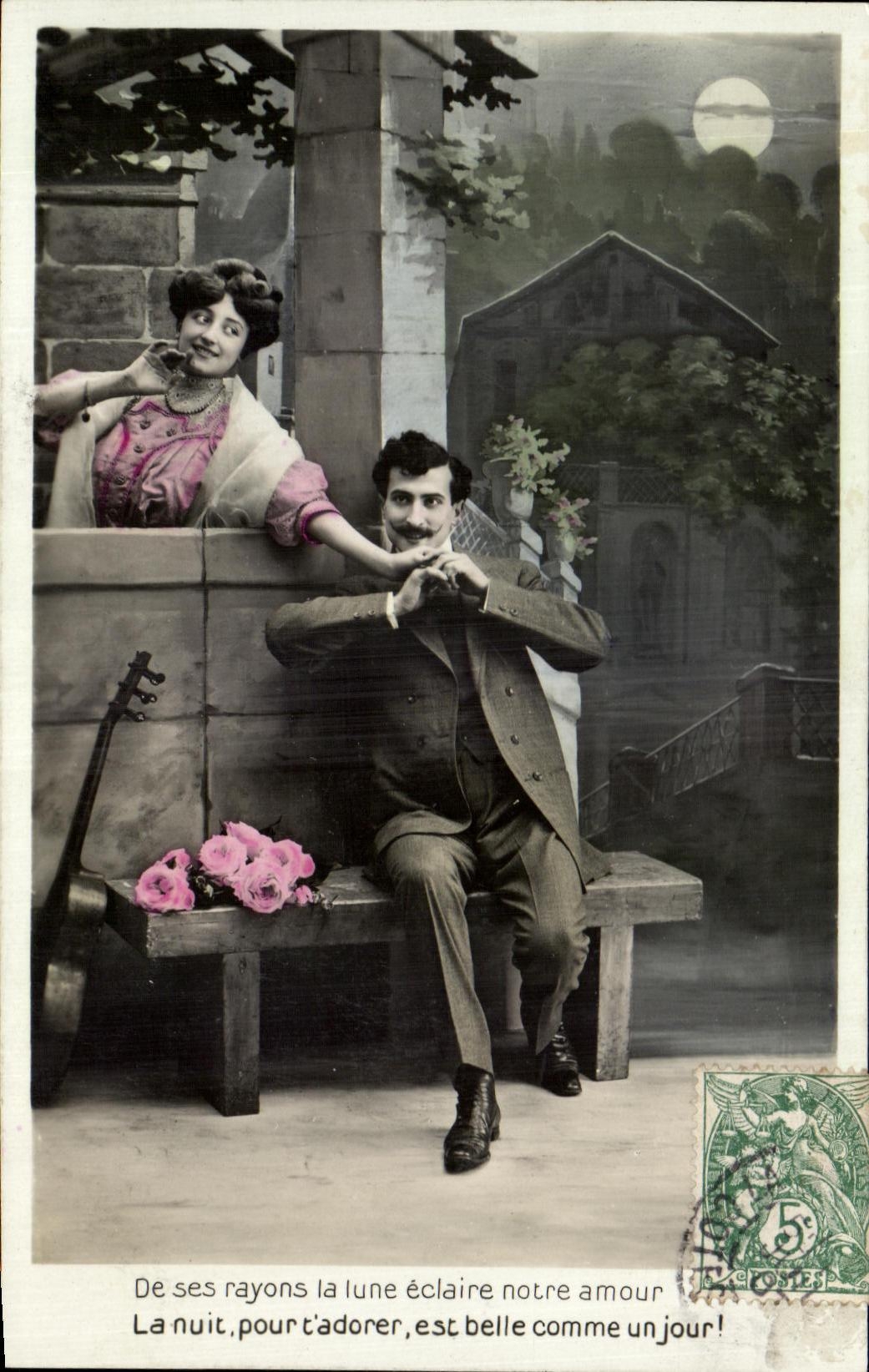 CPA Fantaisie Femme 