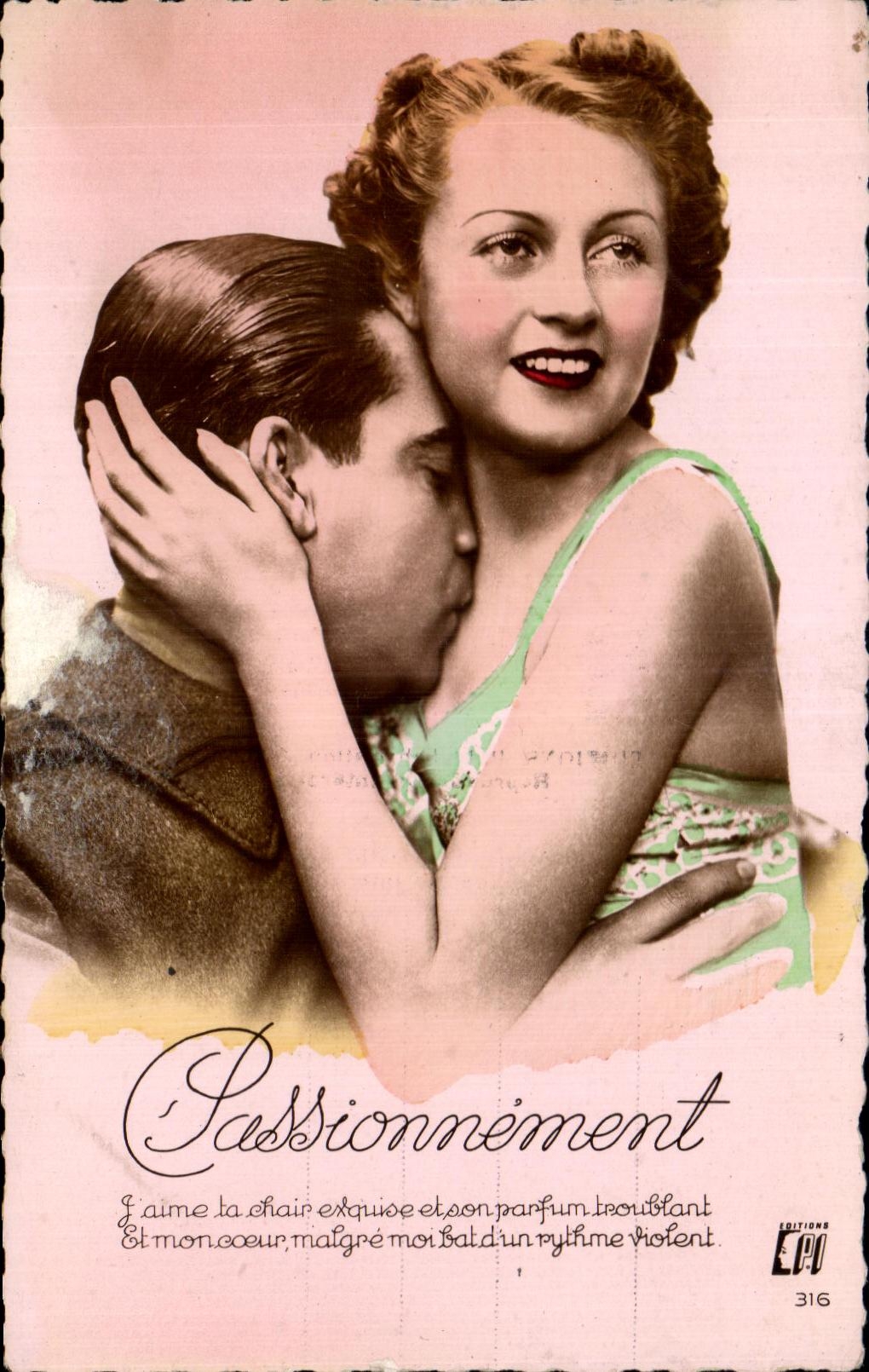 CPA Fantaisie Femme 