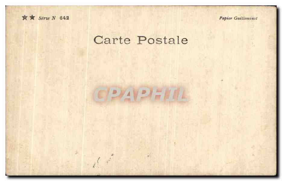 CPA Fantaisie Femme La source enchantee — Rückseite