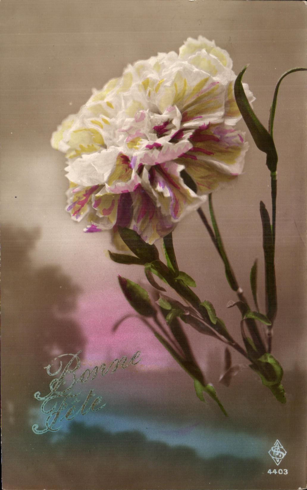 CPA Fantaisie Fleurs 
