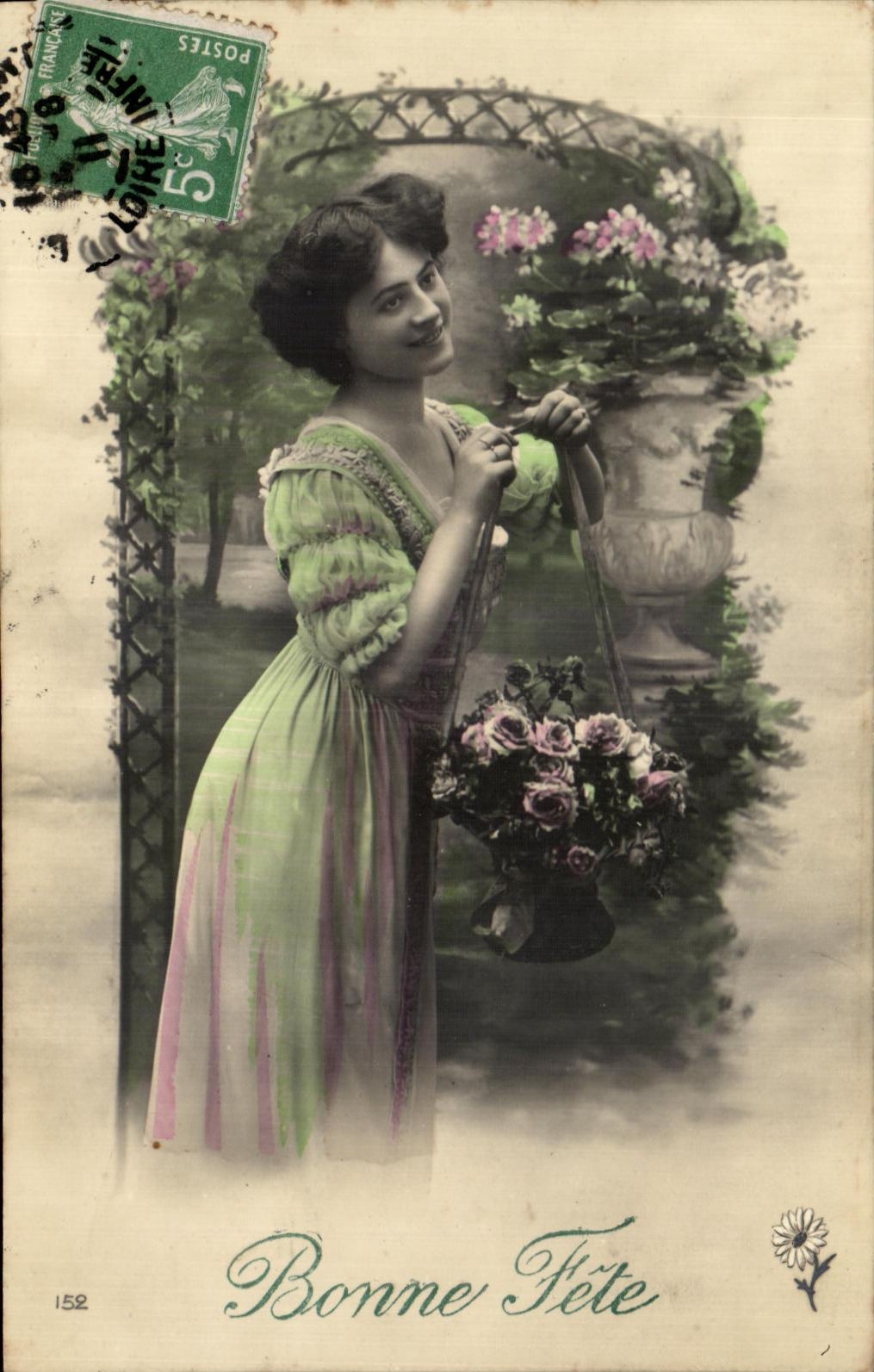 CPA Fantaisie Femme 