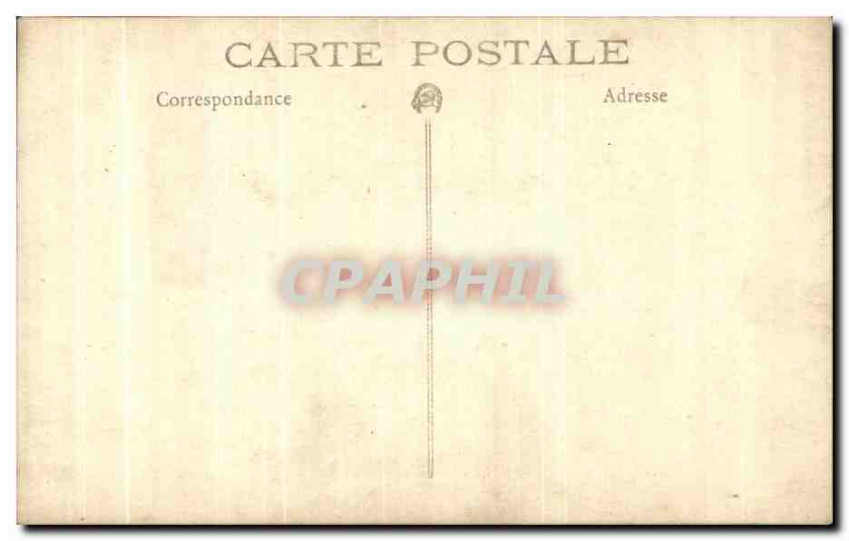 CARTE PHOTO Fantaisie Femme  — Back
