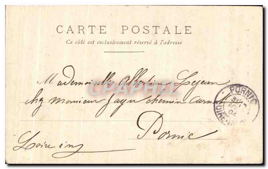 CPA Fantaisie Enfant Moulin  — Verso