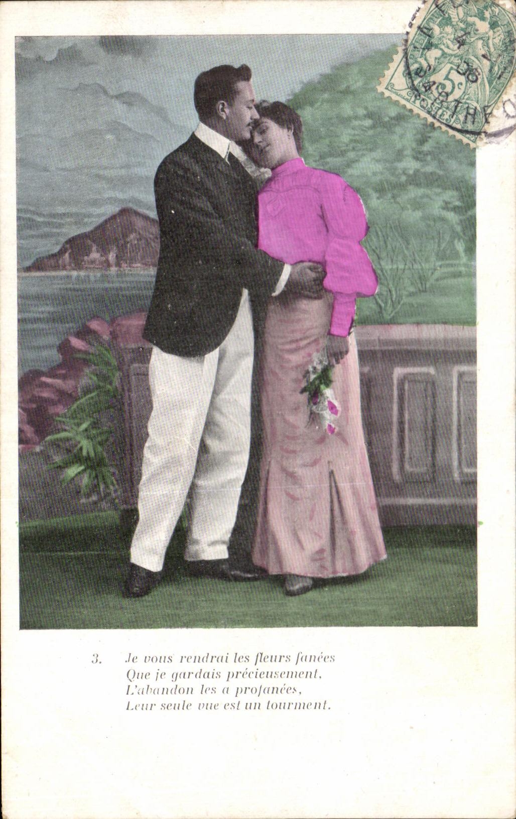 CPA Fantaisie Femme 