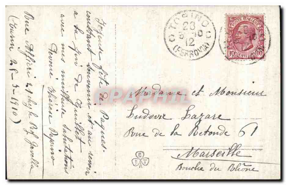 CPA Fantaisie Enfant — Rückseite