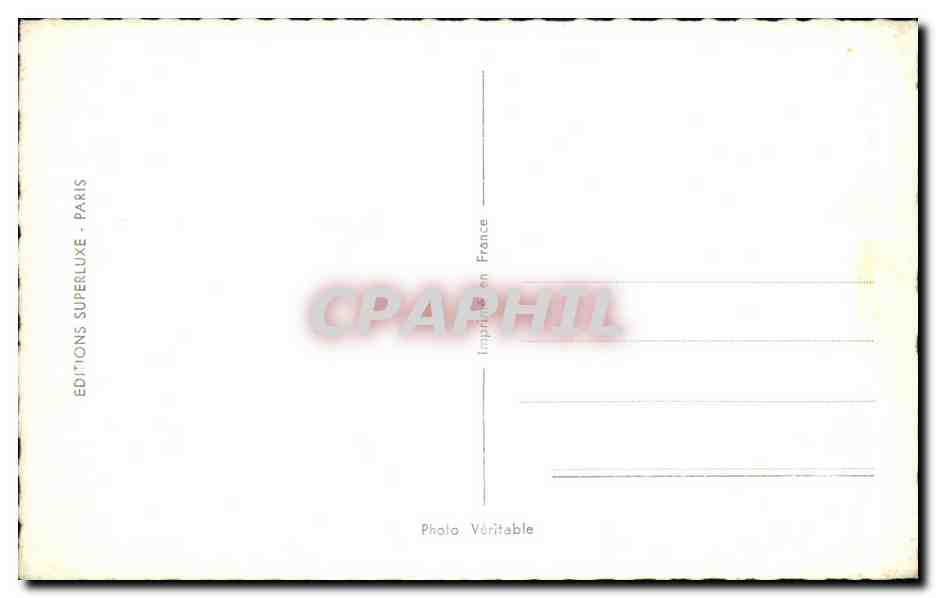 CPA Fantaisie Femme  — Verso