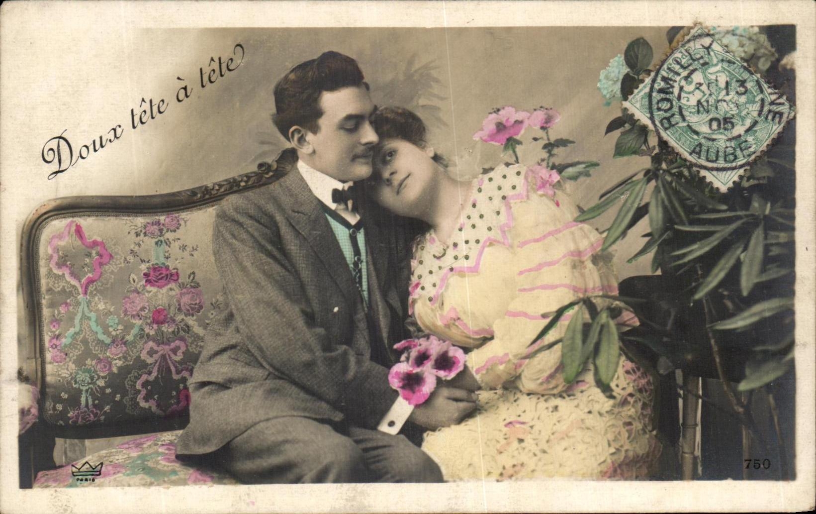CPA Fantaisie Femme 
