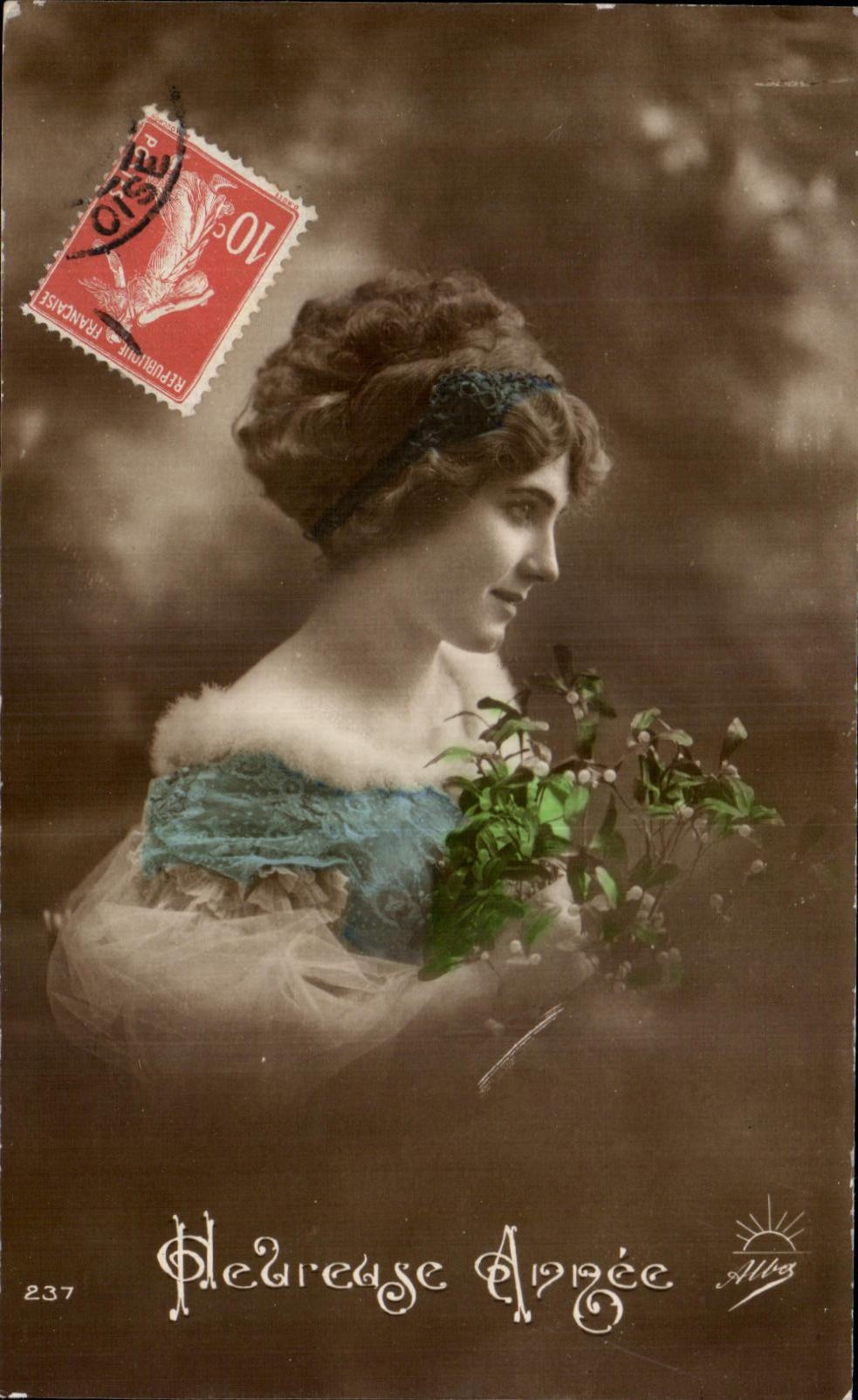 CPA Fantaisie Femme 