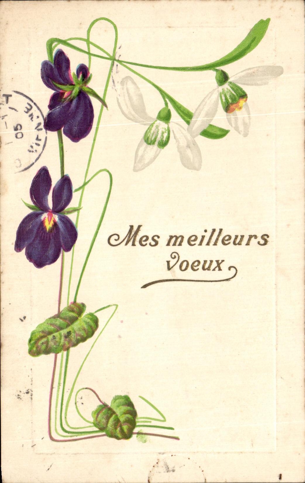 CPA Fantaisie Fleurs 