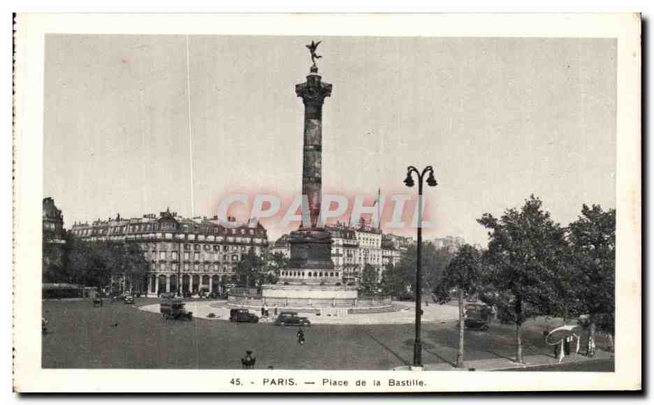 CPA Paris Place De La Basilique