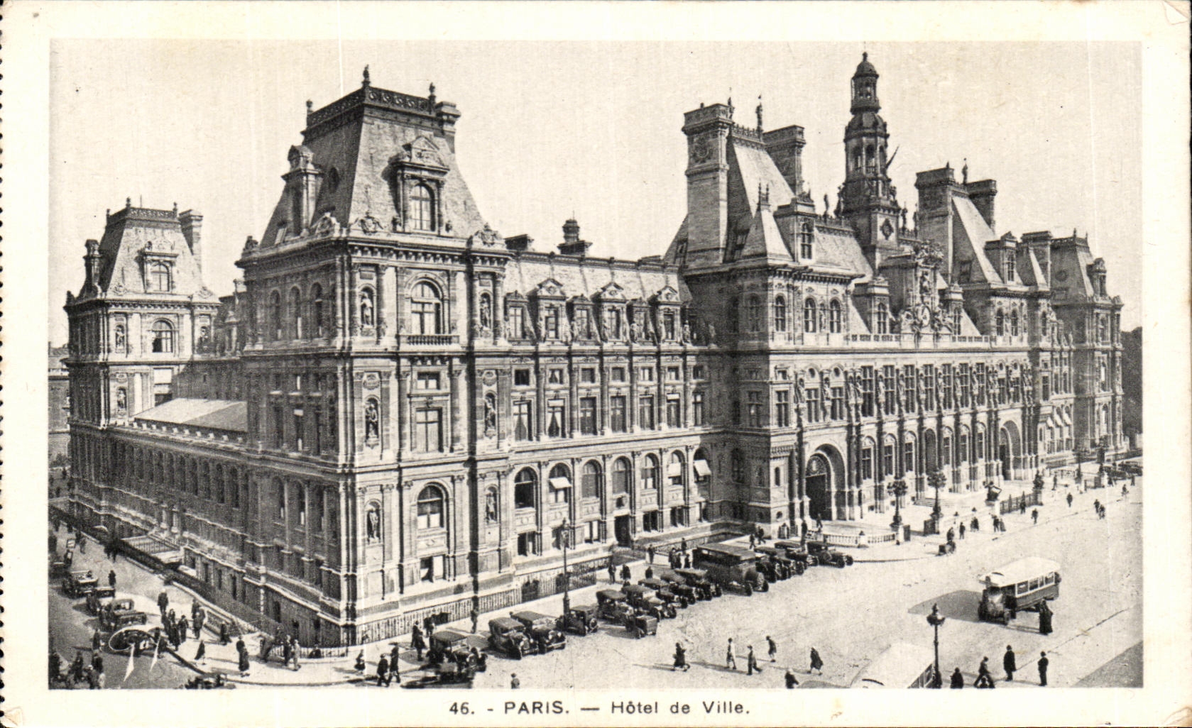 CPA Paris hotel De Ville