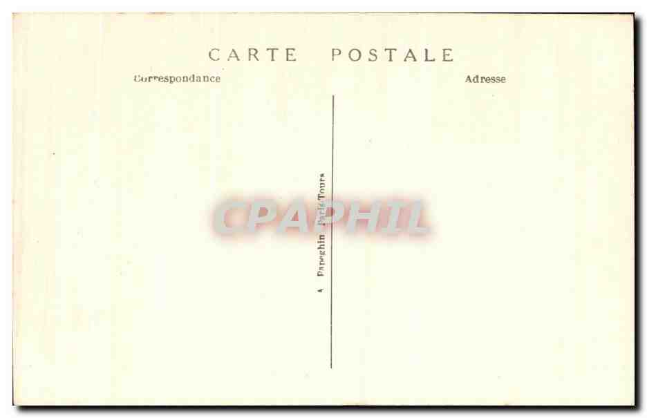 CPA Paris Place Du Chatelet Pont Au change Chambre Du Commerce Et Conciergerie — Verso