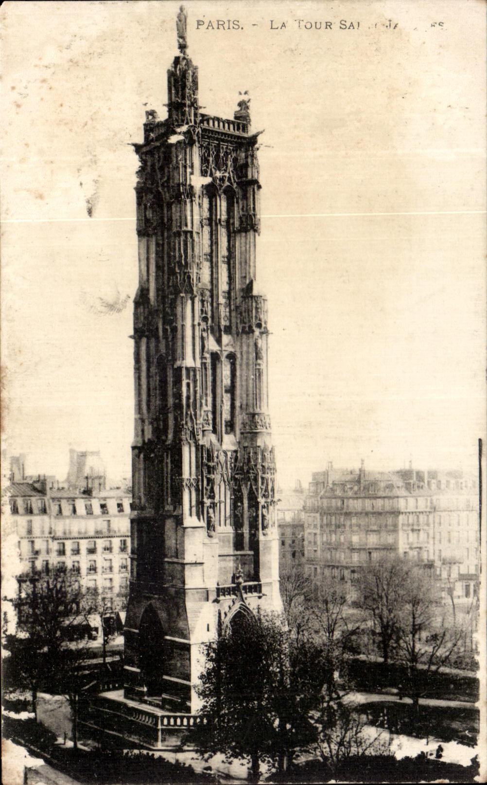 CPA Paris La Tour Saint Jacques 