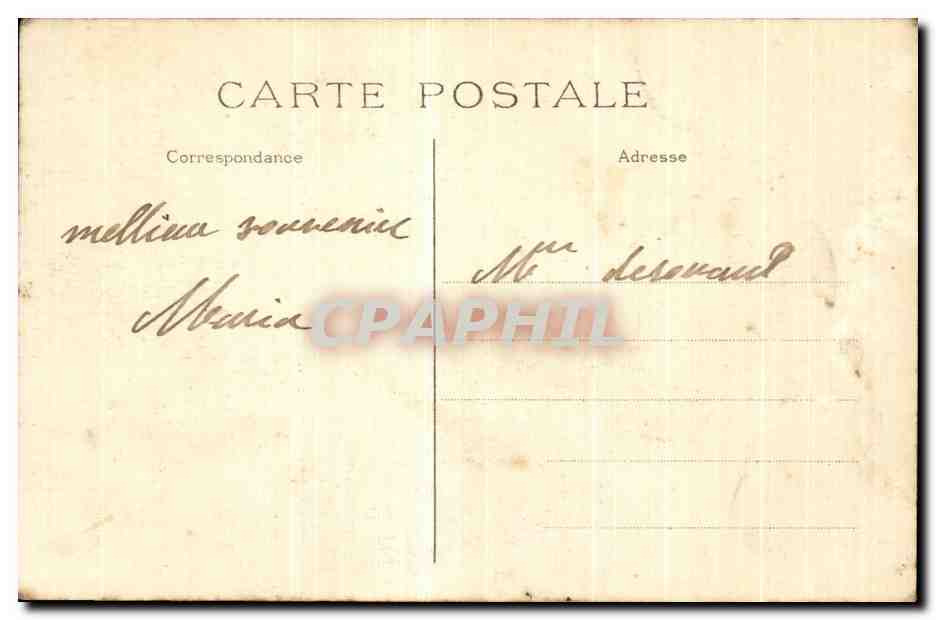 CPA Souvenir Du Sacre Coeur de Montmartre Paris  — Rückseite