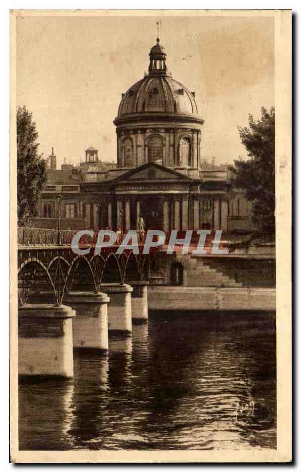 CPA Paris En Flanant L'lnstitut de France