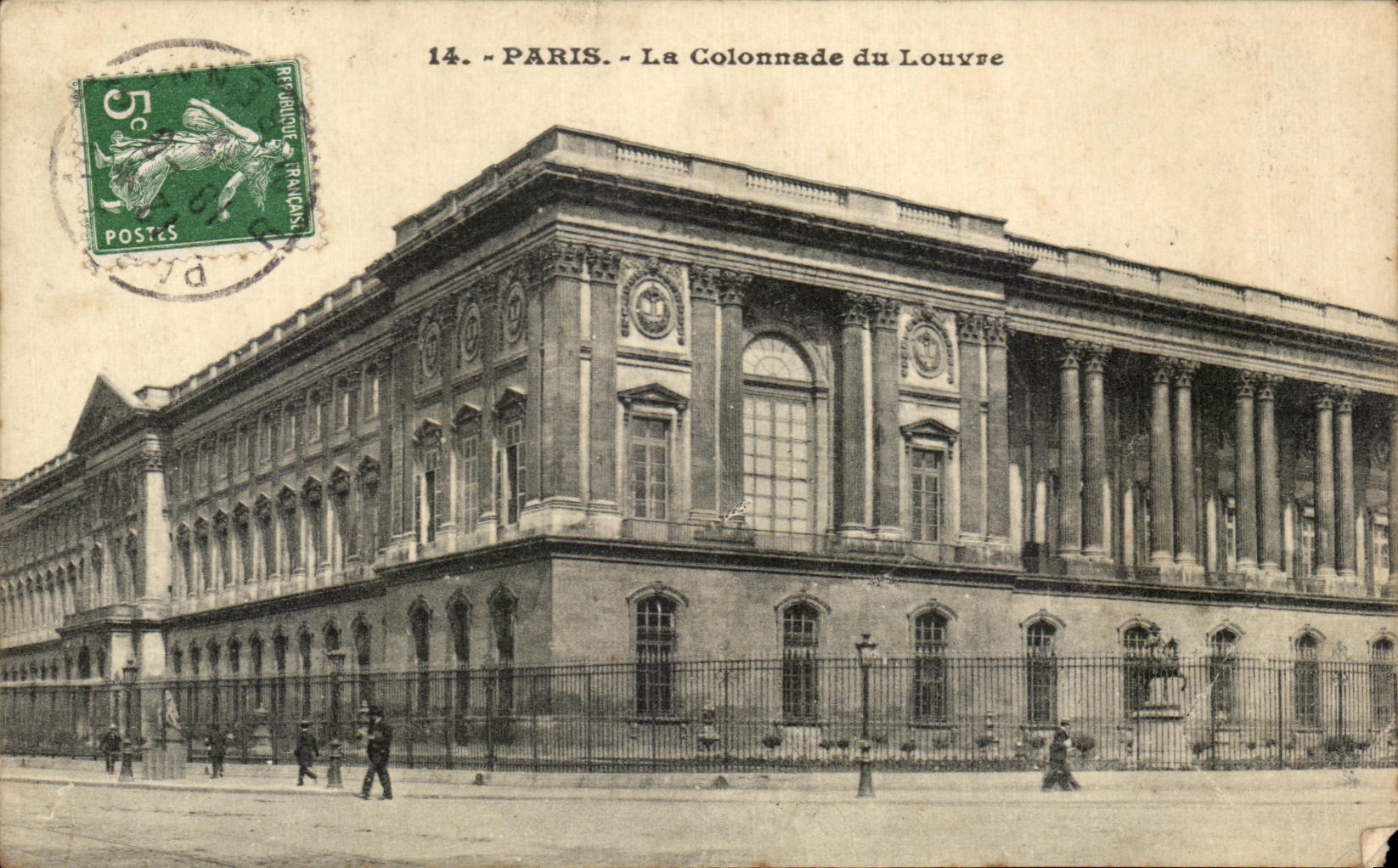 CPA Paris La Colonnade du Louvre