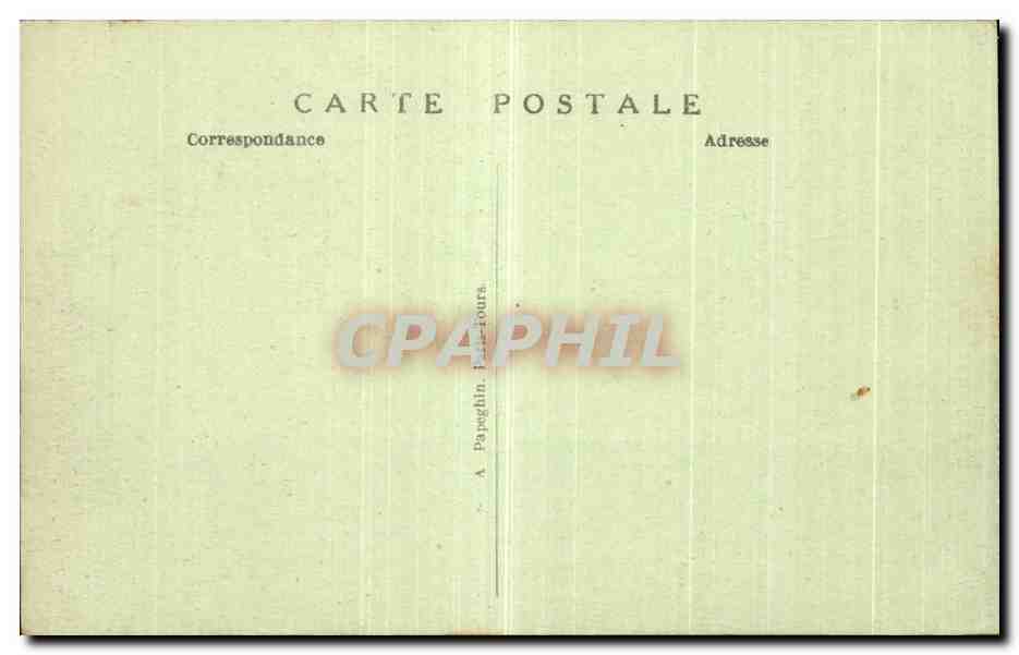 CPA Paris L'Eglise St Eustache  — Verso