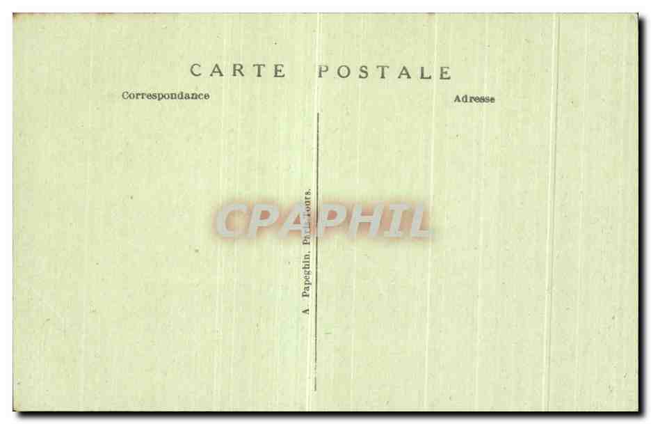 CPA Paris Eglise St Germain l'Auxerrois Et Mairie Du 1er — Rückseite