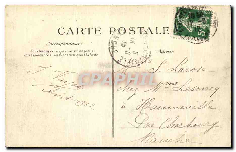 Clermont-Ferrand — Square Blaise Pascal et le Puy-de-Dôme — L'Auvergne Pittoresque, n°3135 — Reverso