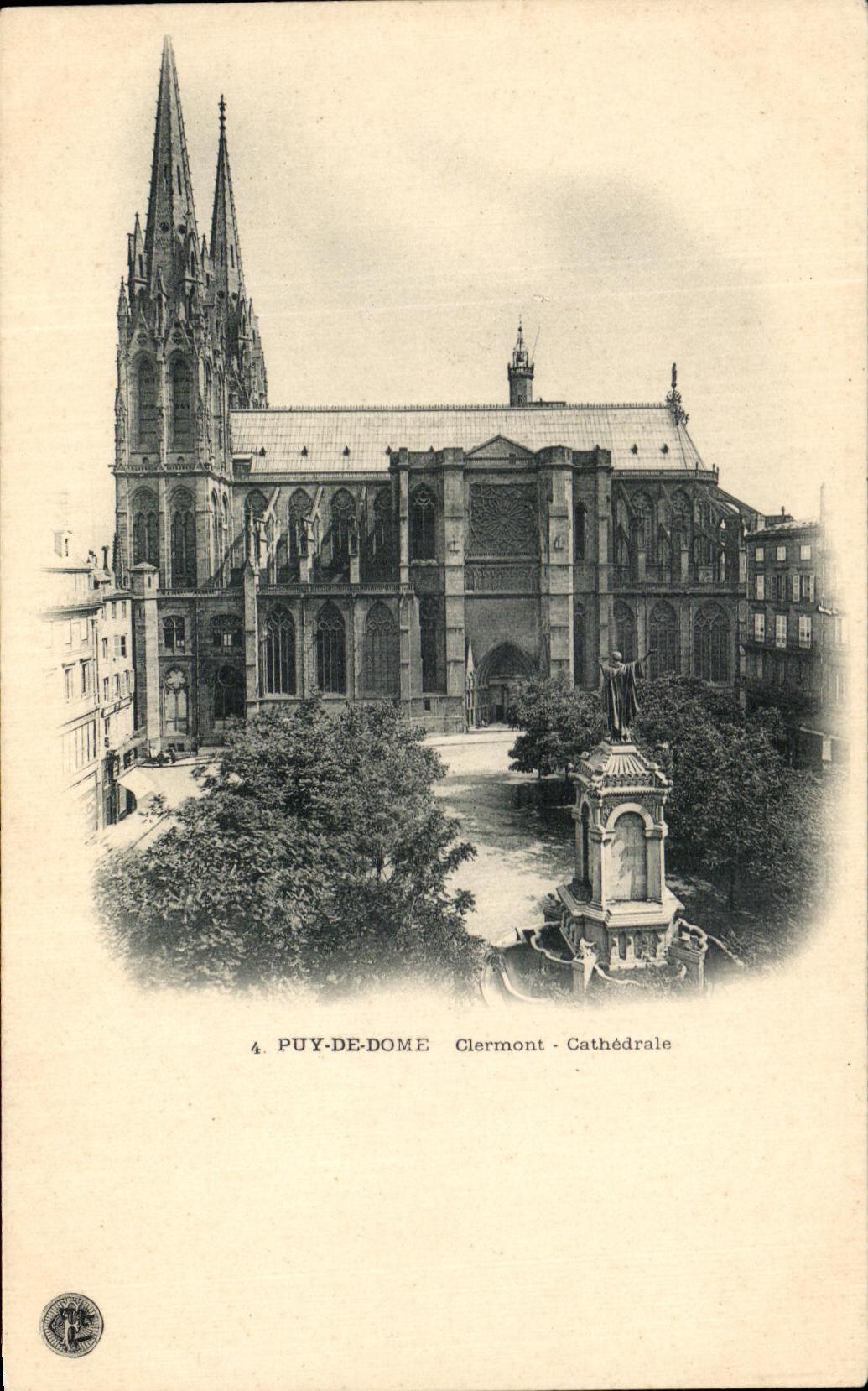 Puy-de-Dôme — Clermont - Cathédrale — Collection du Touring-Club de France