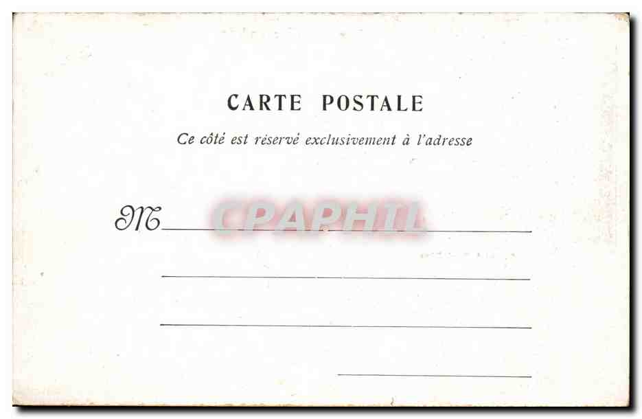 CPA Clermont Ferrand Le Sommet du Puy de Dome — Rückseite