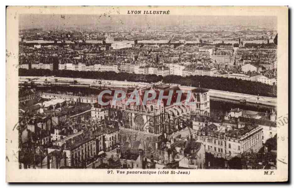 CPA Lyon Illustre Vue Panoramique