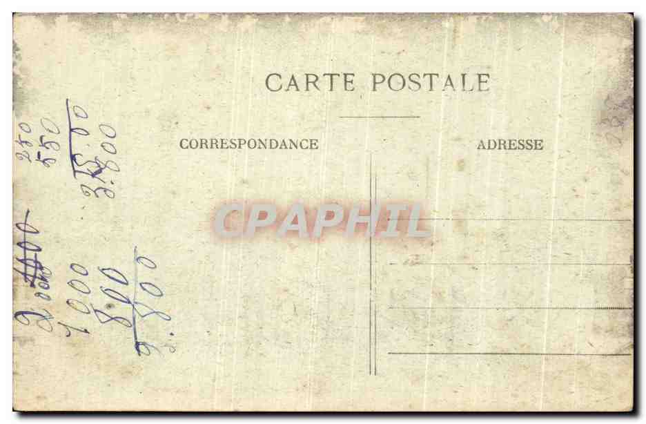 CPA Lyon Abside De La Cathedrale Et Coteau De Fourviere — Verso