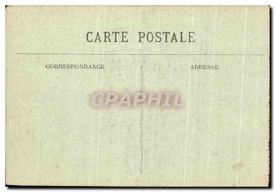LYON — Gare des Brotteaux — Les Jardins et la Façade — E. R. — Verso