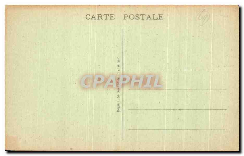 CPA Lyon Un Sous Bois au Parc de la Tete d'Or — Rückseite