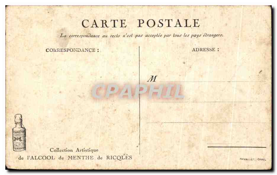 CPA Militaria Ricqles — Rückseite