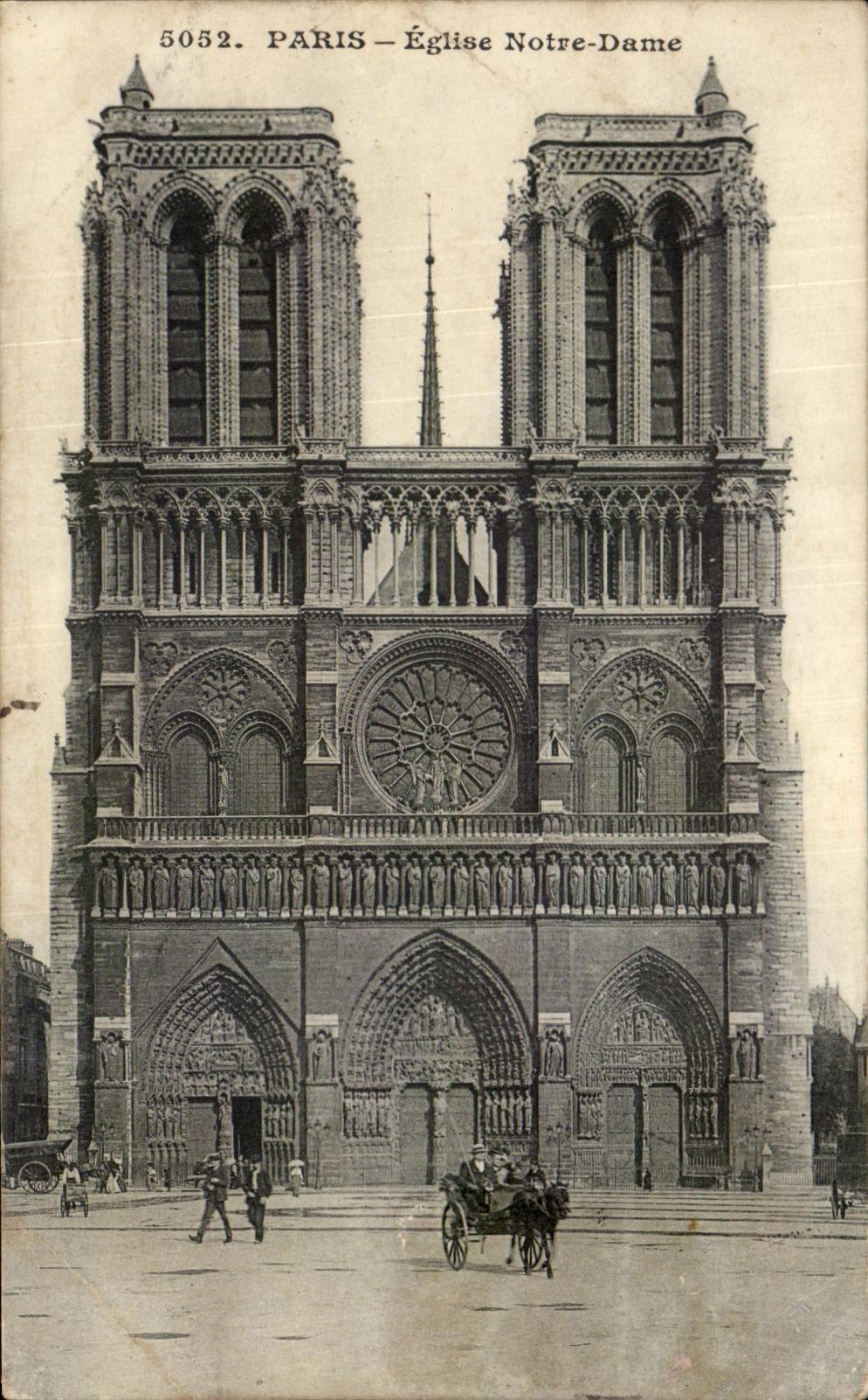 CPA Paris Eglise Notre Dame
